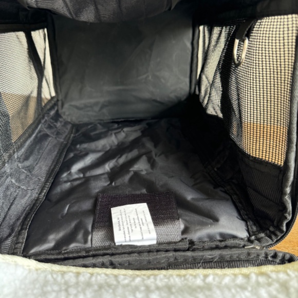 Black Sherpa Original Deluxe Airline-Approved Dog & Cat Carrier Bag SZ M EUC - Picture 8 of 11
